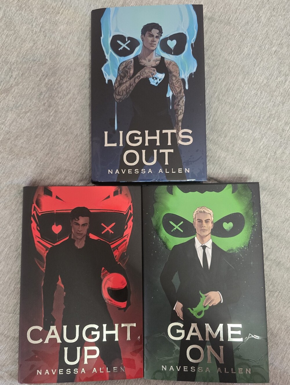 Fairyloot Into Darkness Series by Navessa Allen (Signed)